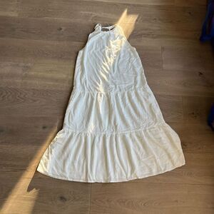 House of Harlow 1960 x Revolve Women's White Sleeveless Tiered Dress Size Small